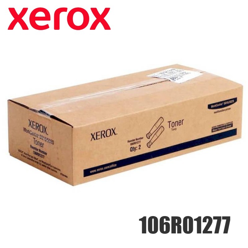 Tóner Xerox 106R01277 original Negro