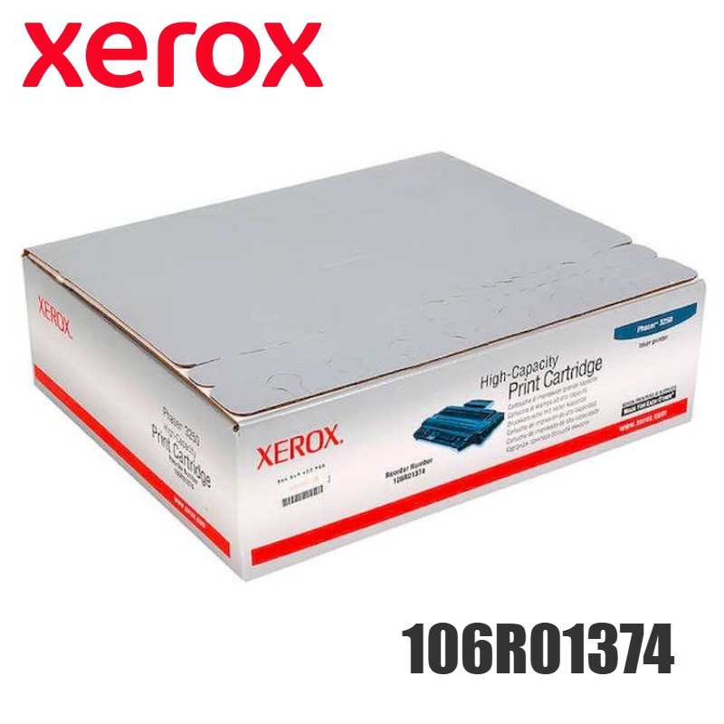 Tóner Xerox 106R01374 original Negro