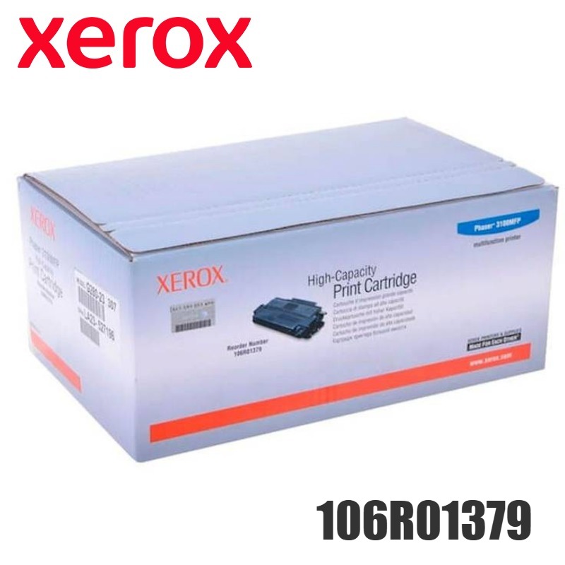 Tóner Xerox 106R01379 original Negro