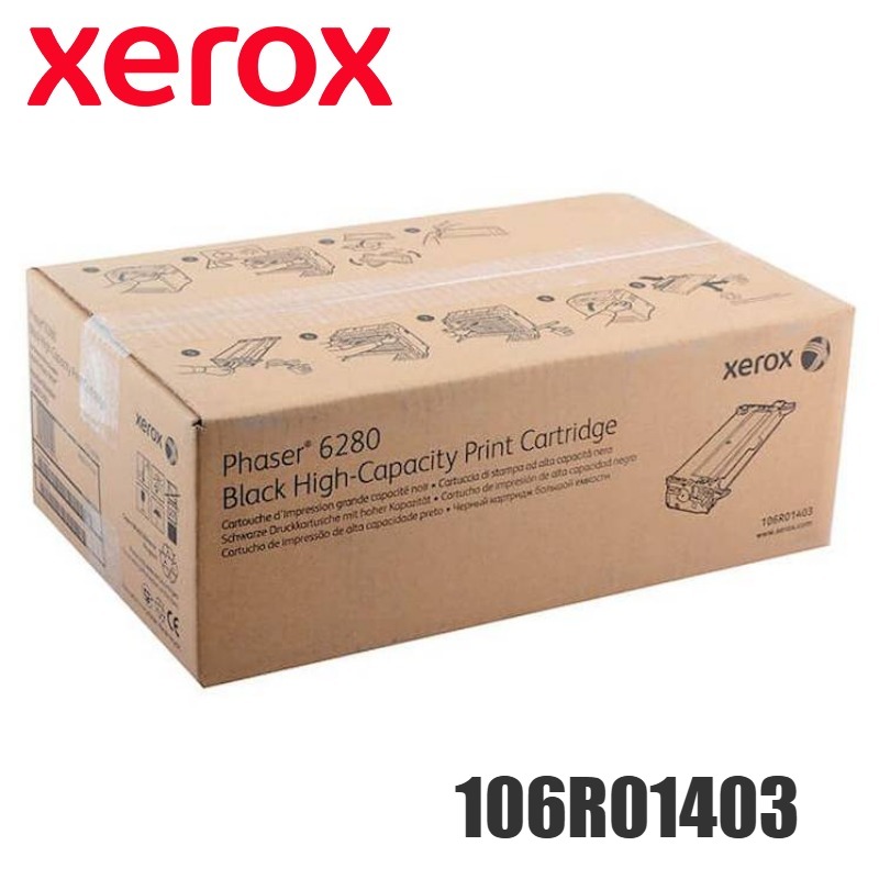 Tóner Xerox 106R01403 original Negro