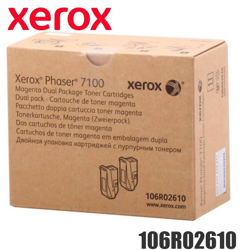 Tóner Xerox 106R02610 original Dual Pack Magenta