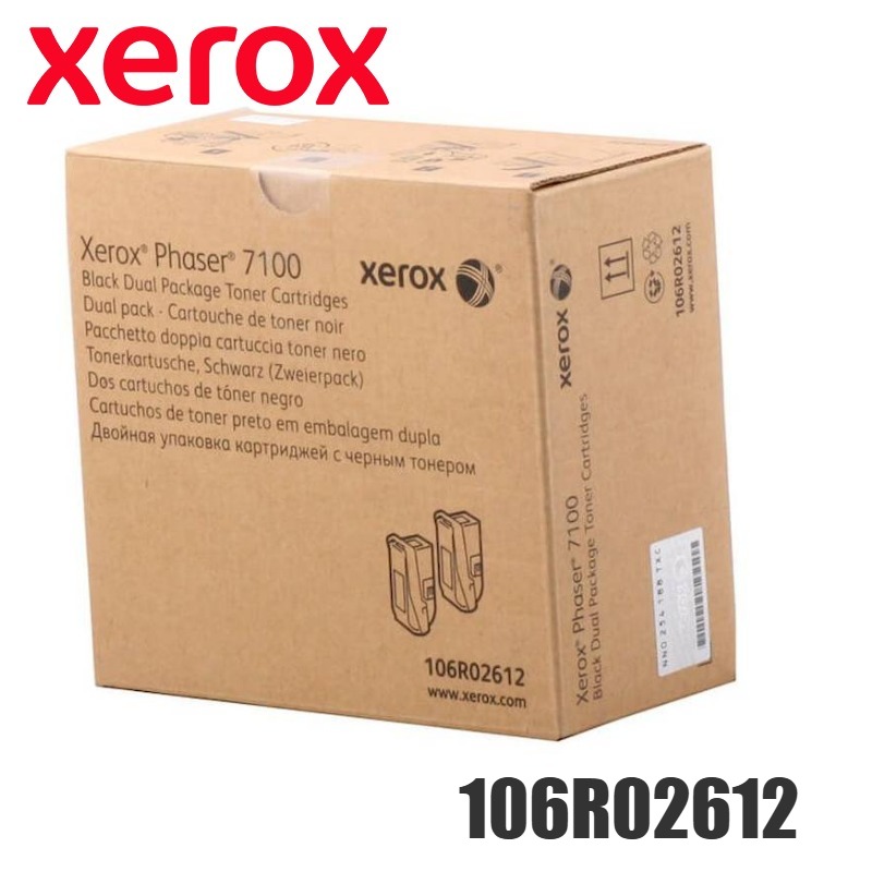 Tóner Xerox 106R02612 original Black Dual Pack
