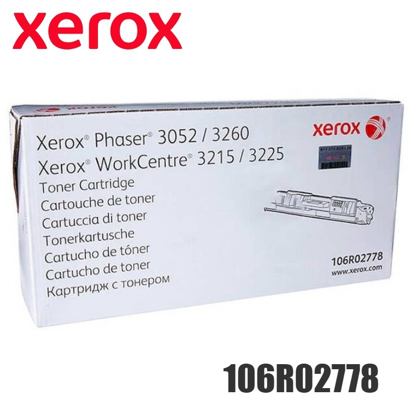 Tóner Xerox 106R02778 original Negro
