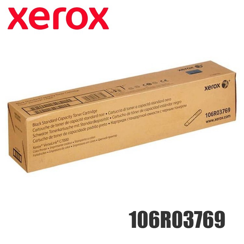 Tóner Xerox 106R03769 original Negro