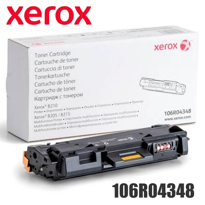 Tóner Xerox 106R04348 Negro original