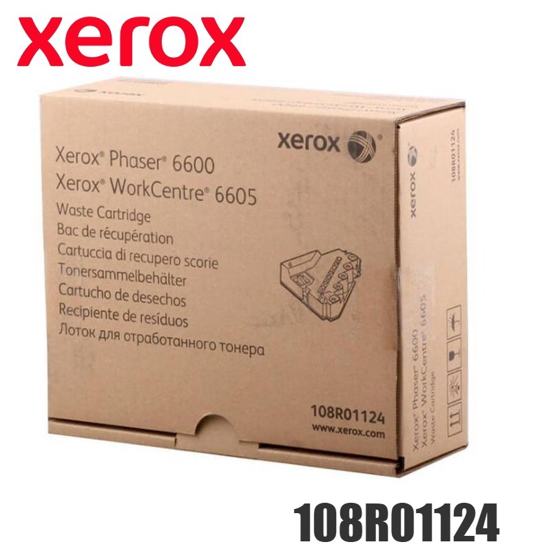Waste cartucho Xerox 108R01124 Negro