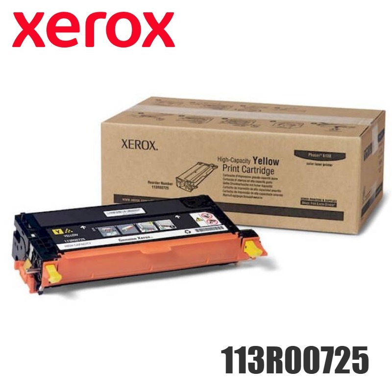 Tóner Xerox 113R00725 Hc  Amarillo original