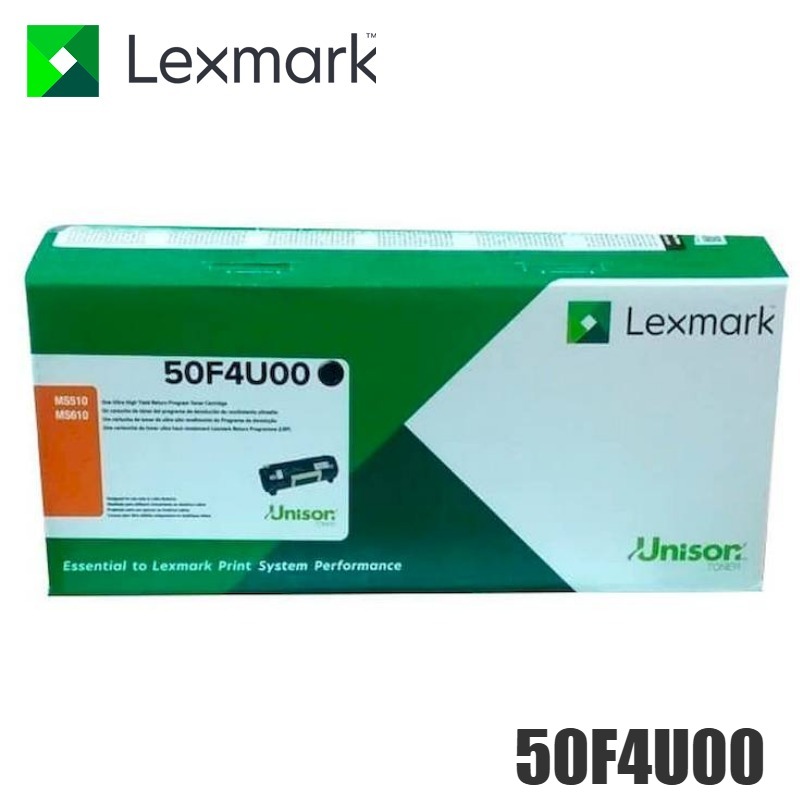 Tóner Lexmark 50F4U00 original Black