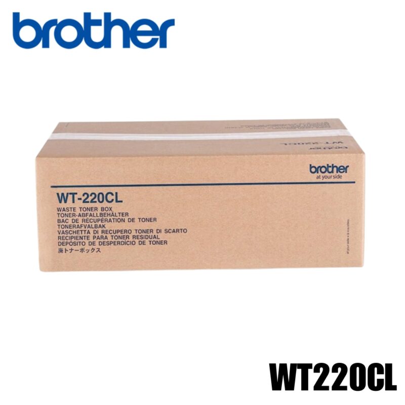 Caja de Tóner Residual Brother (WT220CL) Original Negro HL-3140CW, HL-3150CDN, HL-3170CDW | 50000 Pag