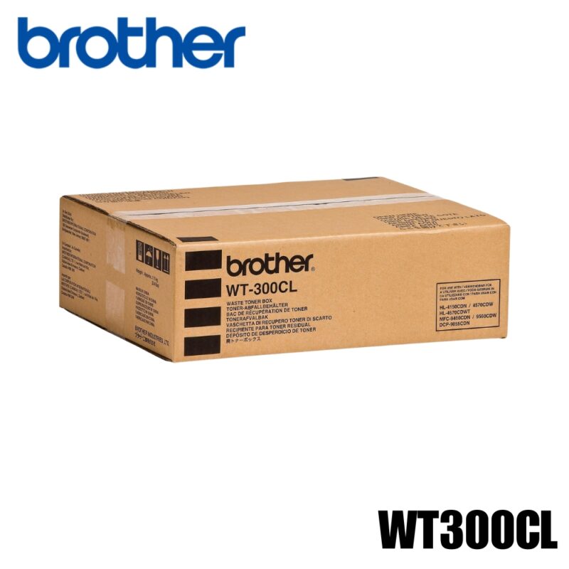 Caja de Tóner Residual Brother (WT300CL) Original Negro HL-4150CDN, HL-4570CDW, HL-L8250CDN | 50000 Pag