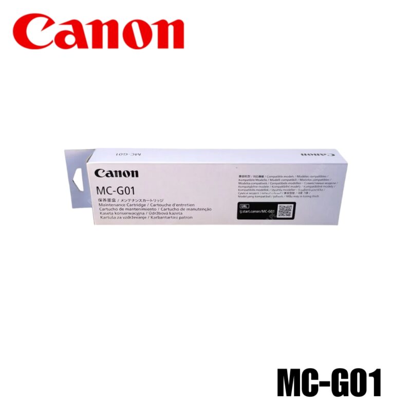 Cartucho de Mantenimiento de Tinta Canon (MC-G01) Original Negro MAXIFY GX6010, GX7010
