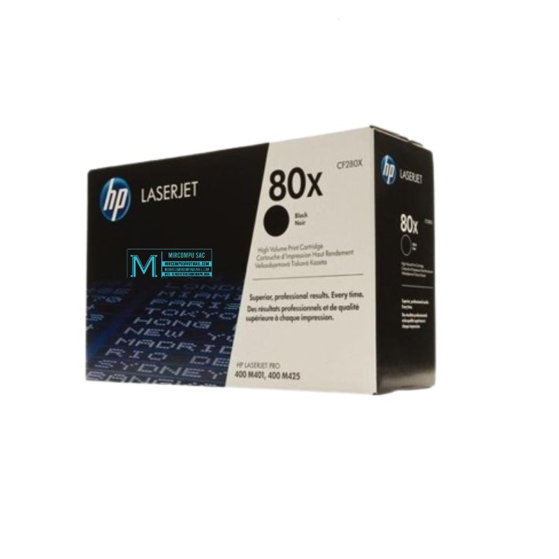 TONER HP CF280X  (80X)   BLACK