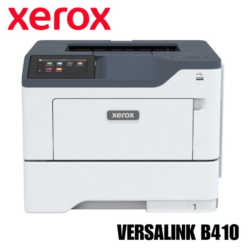Impresora láser Xerox VersaLink B410, monocromática, con tecnología ConnectKey