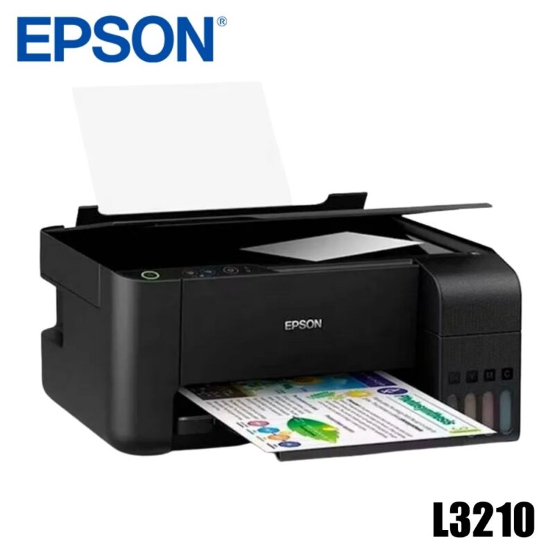 Multifuncional Epson EcoTank L3210, sistema de tinta continua 100% sin cartuchos