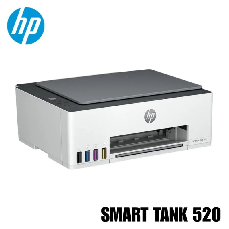 Multifuncional HP Smart Tank 520, sistema de tanque de tinta con cabezales reemplazables