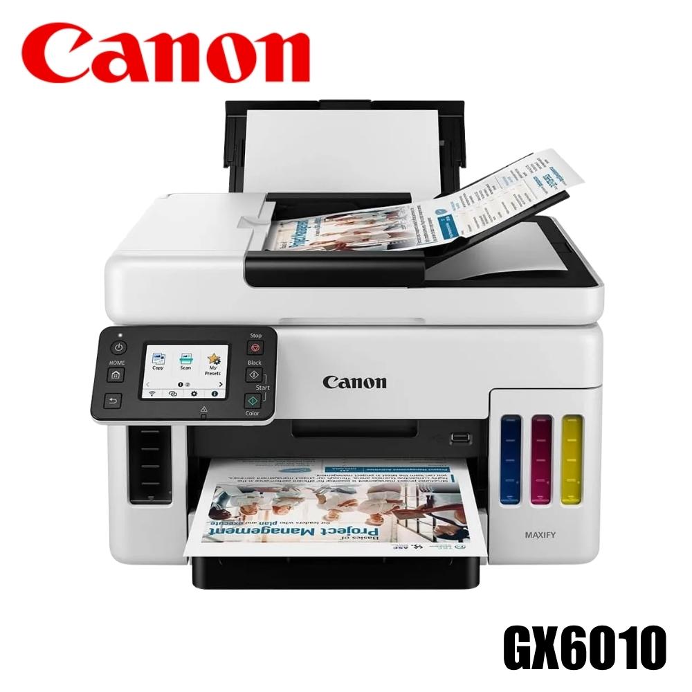 Multifuncional de oficina Canon MAXIFY GX6010, tinta continua de alto rendimiento: imagen 1