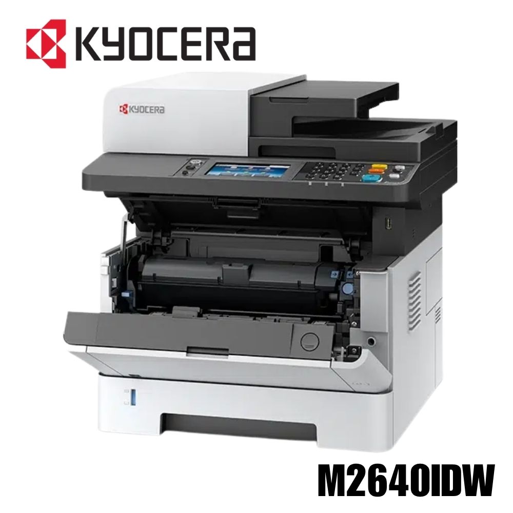 Multifuncional láser Kyocera ECOSYS M2640idw, 4 en 1 con Wi-Fi, dúplex y ADF: imagen 1
