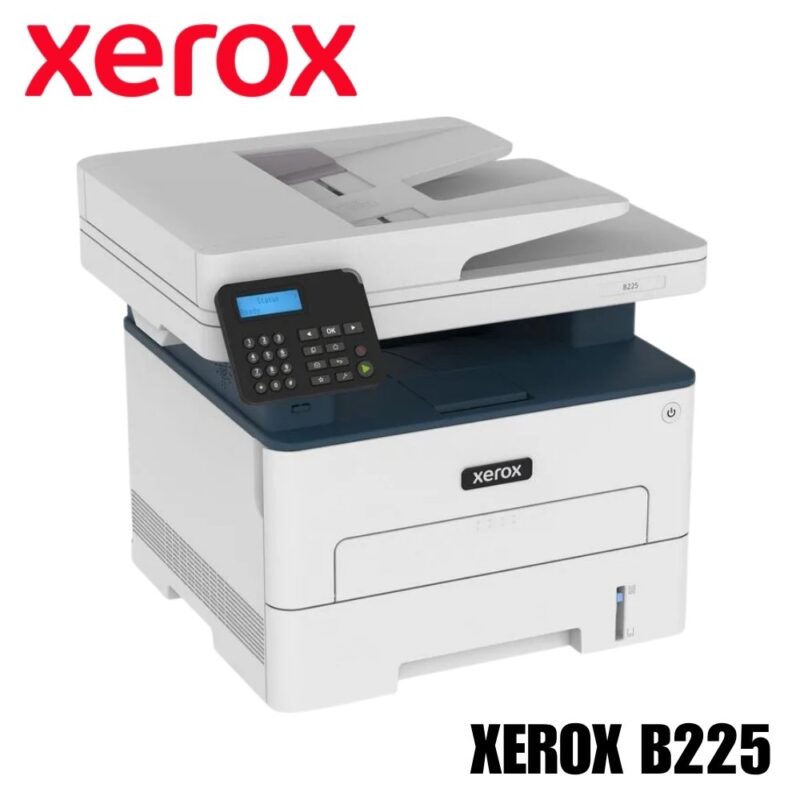 Multifuncional láser Xerox B225, monocromática, 3 en 1 con Wi-Fi, dúplex y ADF