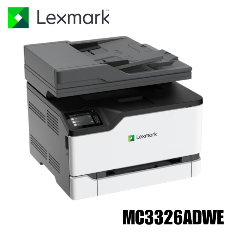 Multifuncional láser a color Lexmark MC3326adwe, 4 en 1 compacta con Wi-Fi