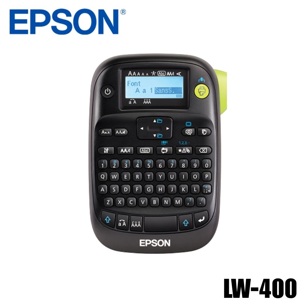 Rotuladora Epson LabelWorks LW-400, para cintas de hasta 18mm, pantalla retroiluminada: imagen 1