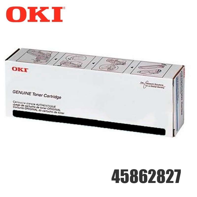 Toner OKI 45862827 Original Black | ES8473 MFP | 8800 Pag