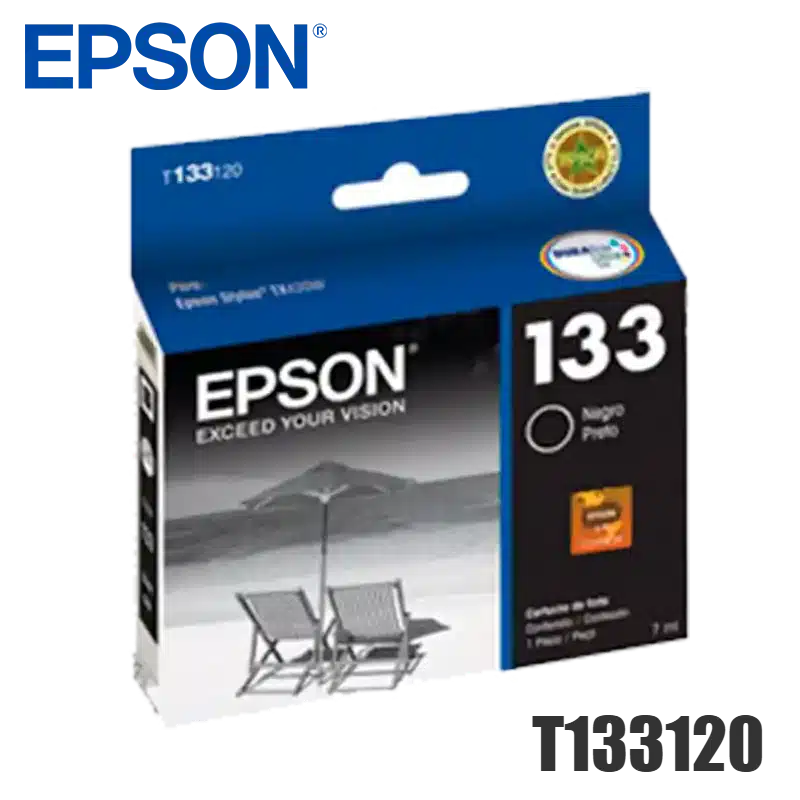Tinta Epson 133 Negro
