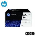 Toner Dual HP 05A Original Negro (Pack Doble) (CE505D) LaserJet P2055, P2055d, P2055dn | 4600 Pag