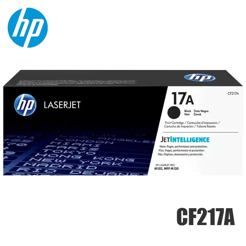 Toner HP 17A CF217A Negro
