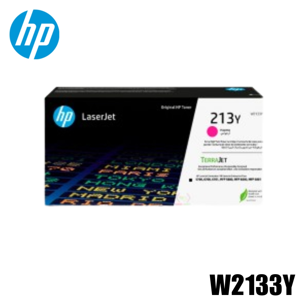 Toner HP 213Y Original Magenta (W2133Y) Color LaserJet Enterprise 5700dn, MFP 5800dn, Flow MFP 5800z | 12000 Pag: imagen 1