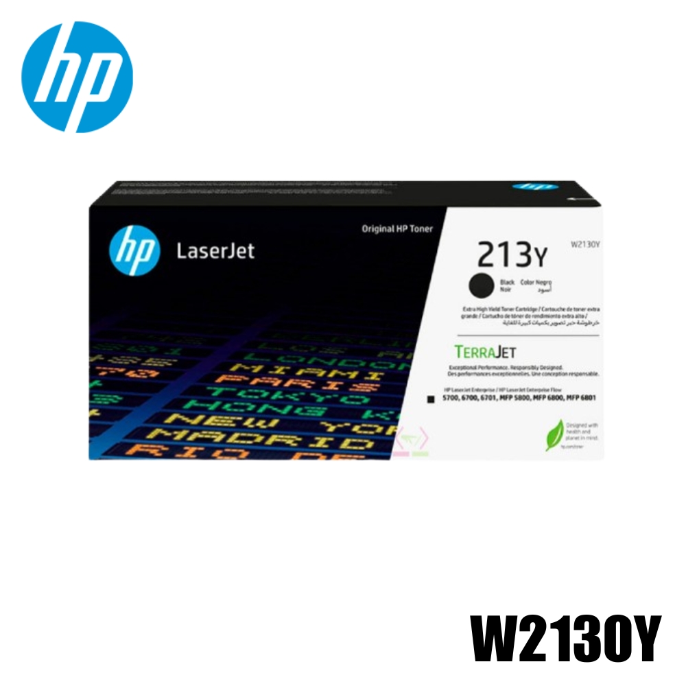 Toner HP 213Y Original Negro (W2130Y) Color LaserJet Enterprise 5700dn, MFP 5800dn, Flow MFP 5800z | 18000 Pag: imagen 1