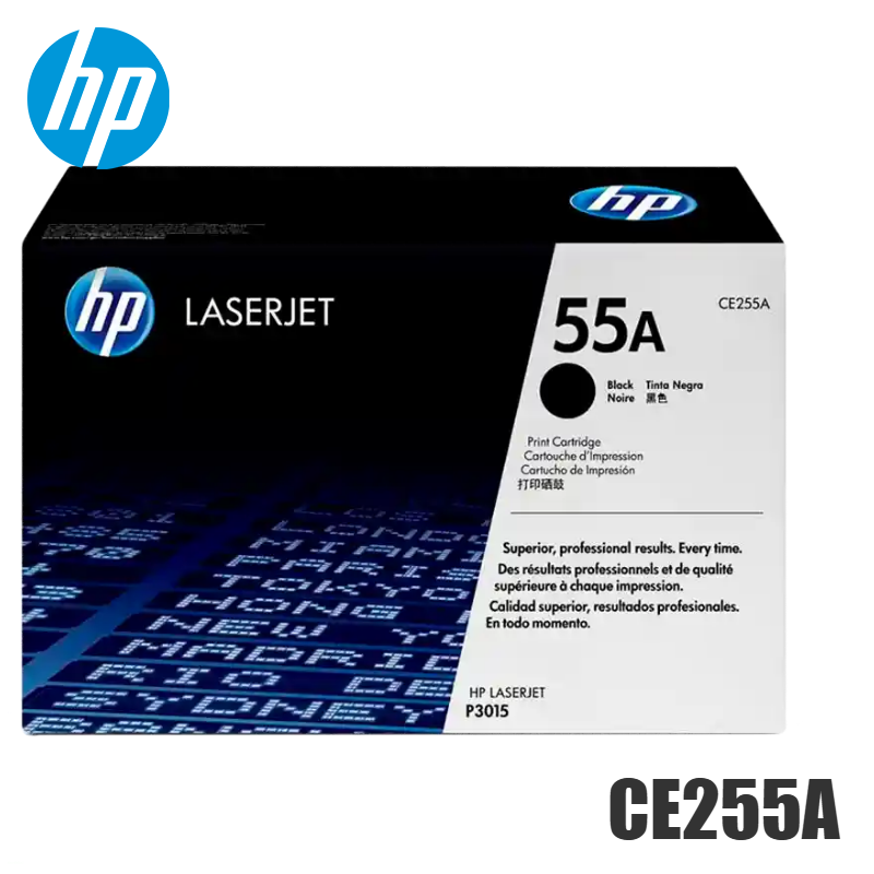 Toner HP 55A CE255A negro