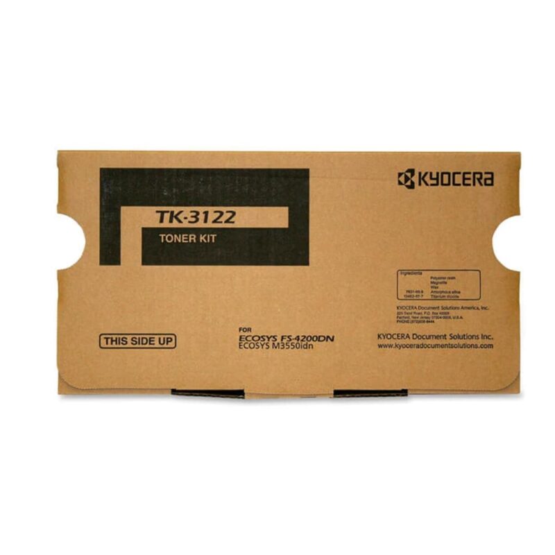 Toner Kyocera TK-3122 Original Negro (3122) FS-4200DN, M3550IDN, M3560IDN | 21000 Pag