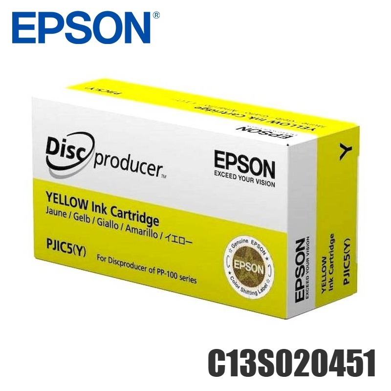 Tinta Epson C13S020451 original C13S0 Yellow