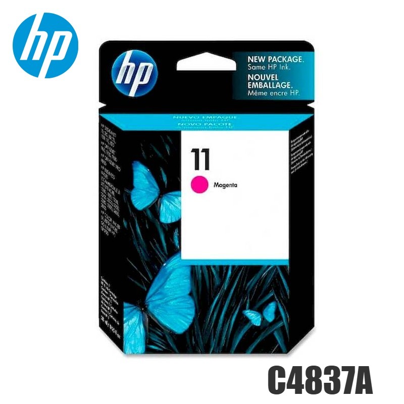 Tinta HP 11 original C4837A Magenta