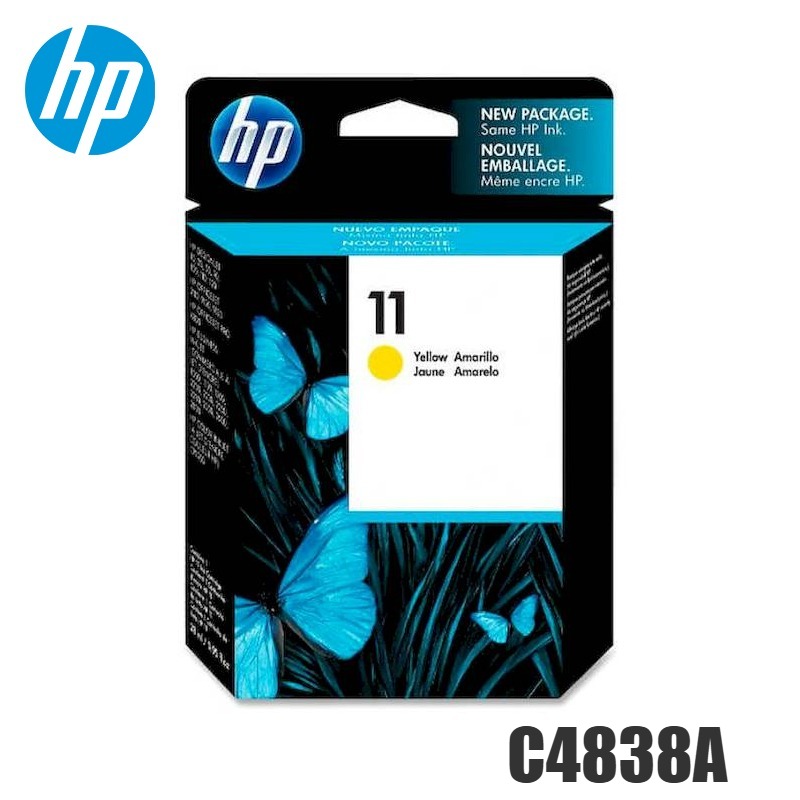Tinta HP 11 original C4838A Yellow