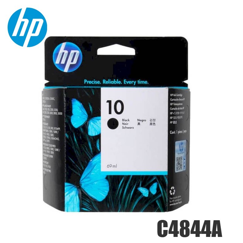 Tinta HP 10 original C4844A Negro