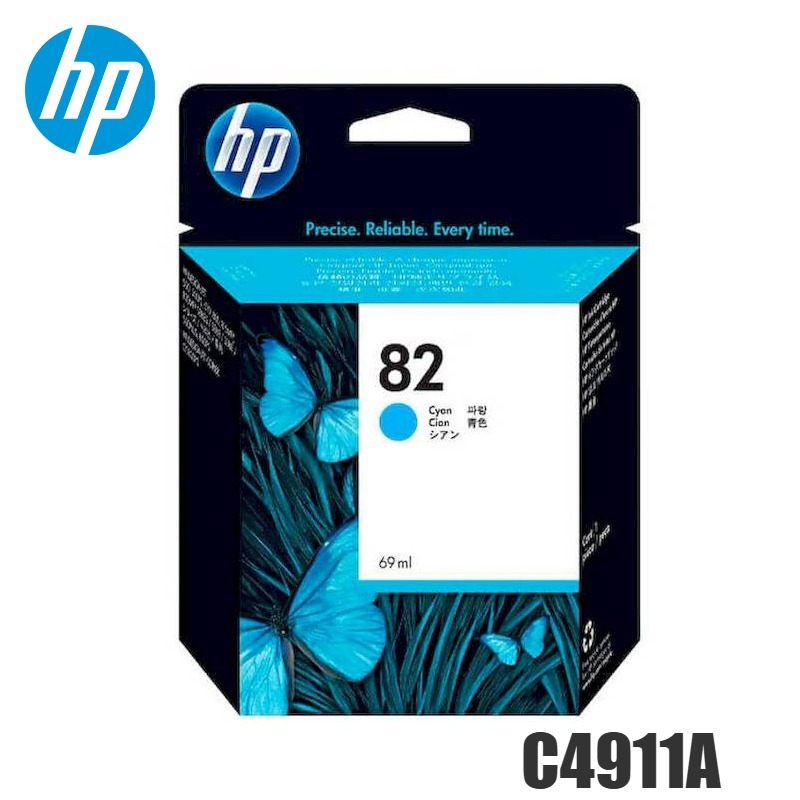 Tinta HP 82 original C4911A Cyan
