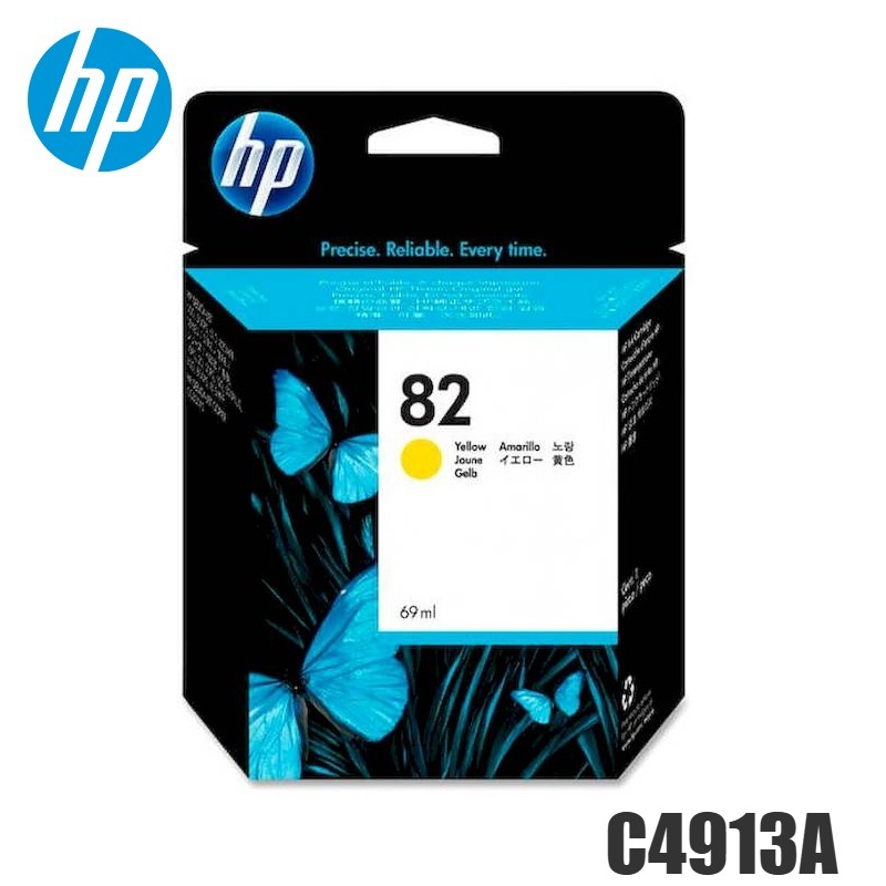 Tinta HP 82 original C4913A Yellow