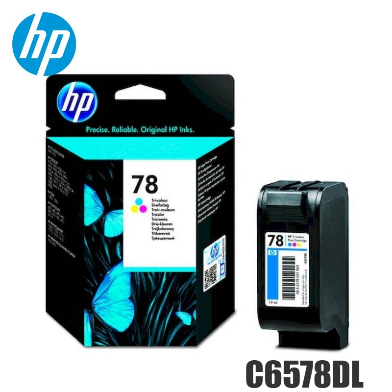 Tinta HP 78 original C6578DL Tricolor