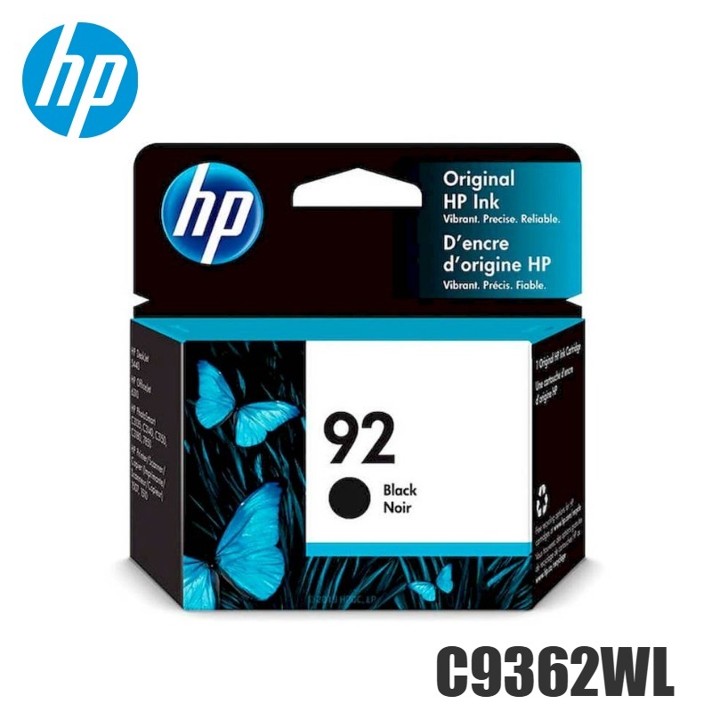 Tinta HP 92 original C9362WL Negro