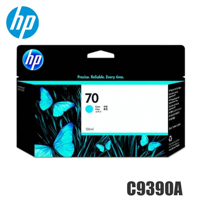 Tinta HP 70 original C9390A Cyan