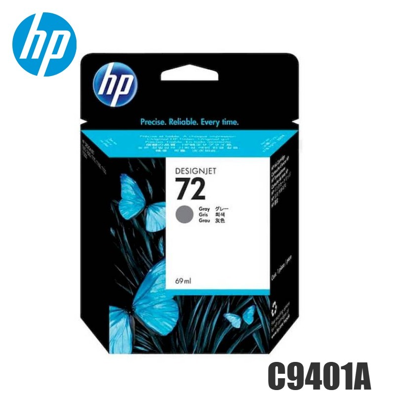 Tinta HP 72 original C9401A Gris