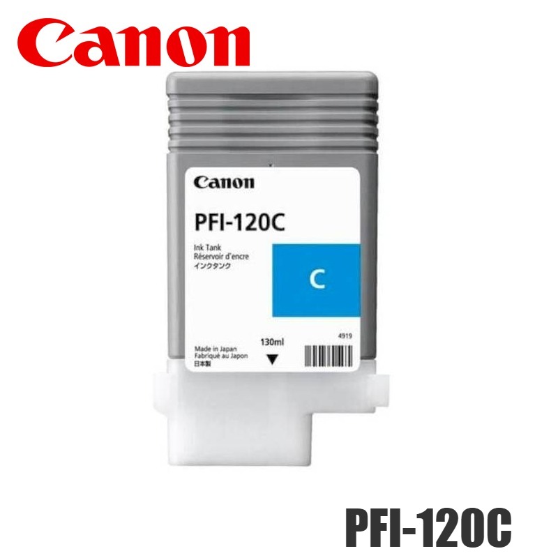 Tanque de Tinta Canon PFI-120C Cyan