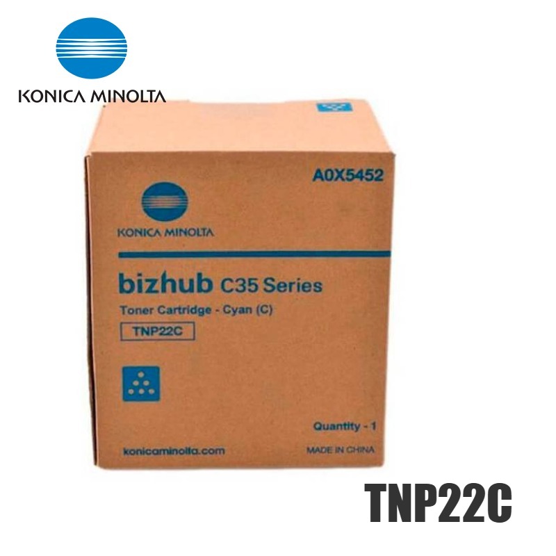 Toner Konica Minolta TNP22C Cian