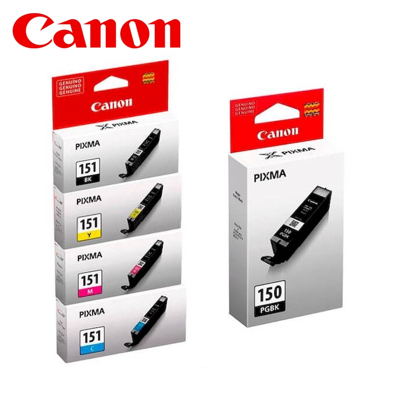 Cartuchos Canon 150 y 151 ? Negro y Colores ?Original