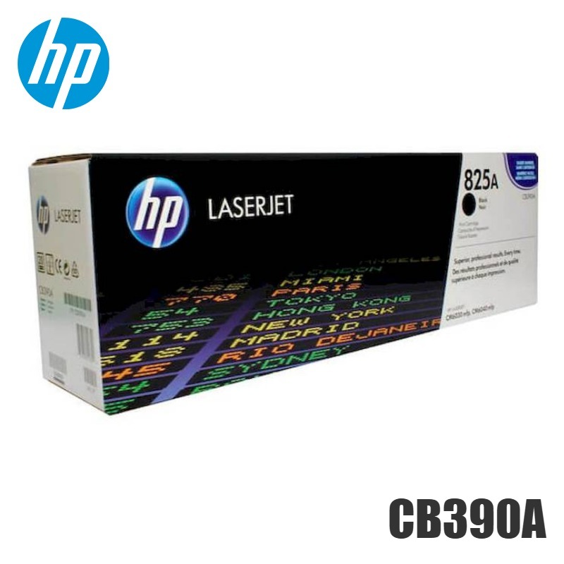 Tóner HP 825A original CB390A Negro