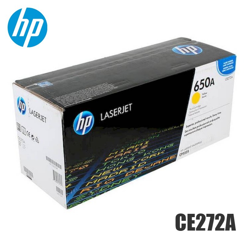 Toner HP 650A yellow CE272A original