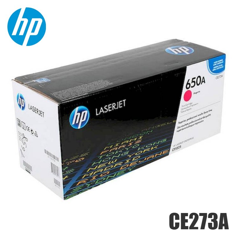 Tóner HP 650A magenta CE273A original