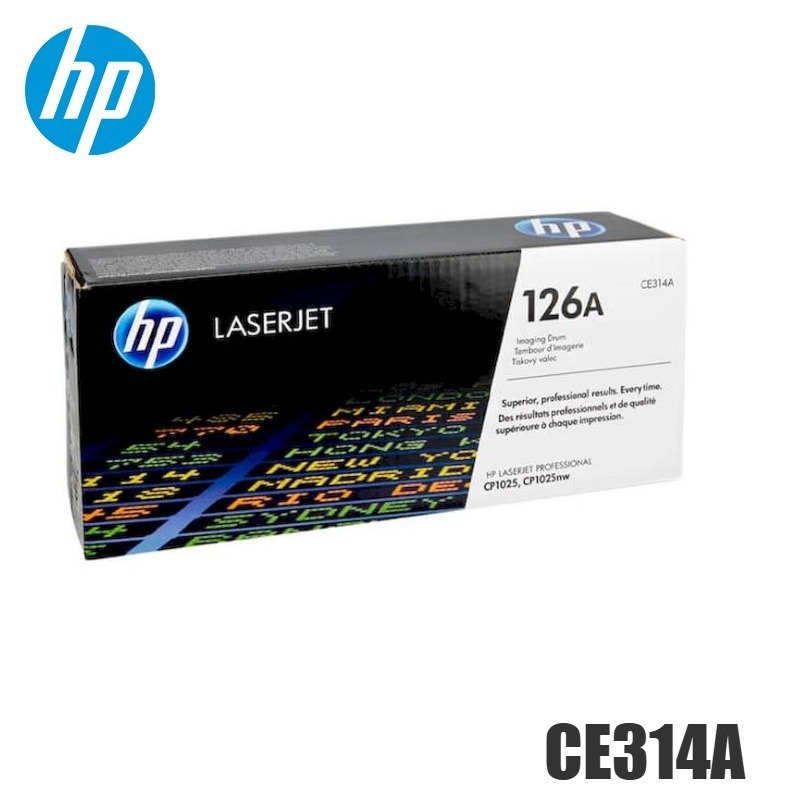 Drum Hp 126A Negro CE314A original