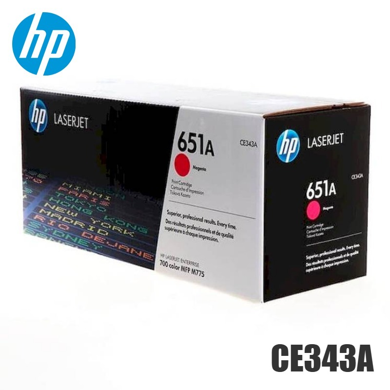 Tóner HP 651A magenta CE343A original